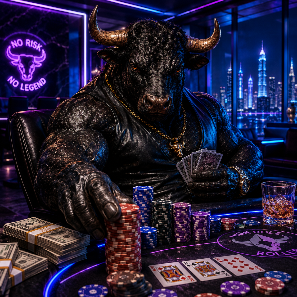 The Poker Bull high roller